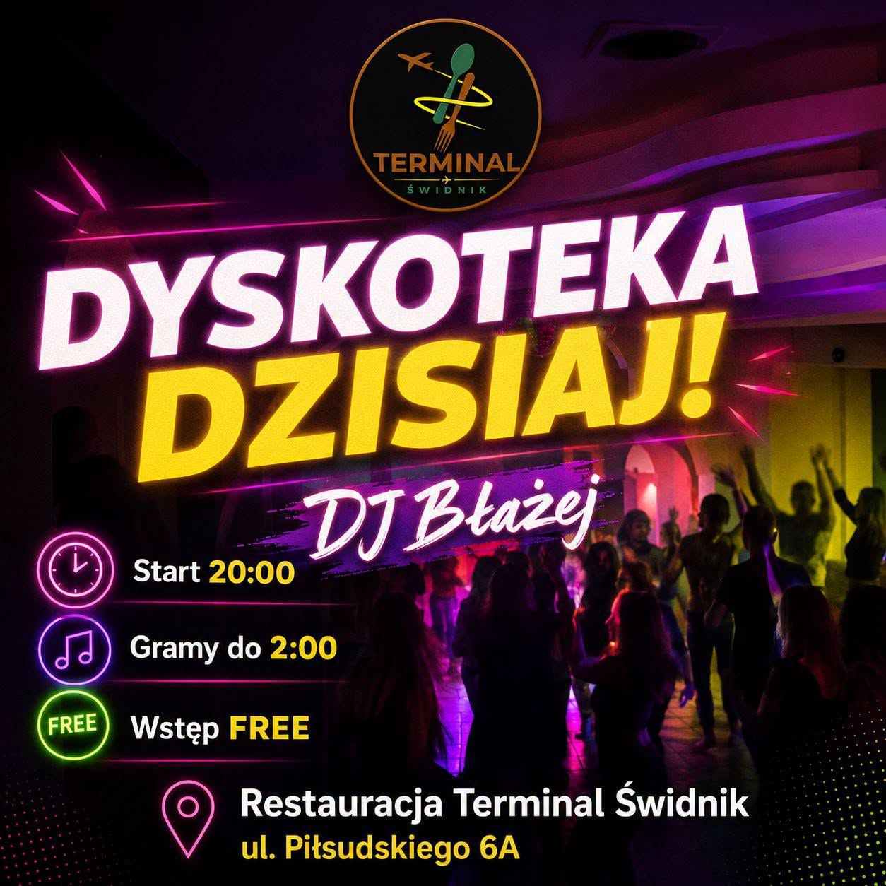 Dyskoteki w Terminal Świdnik
